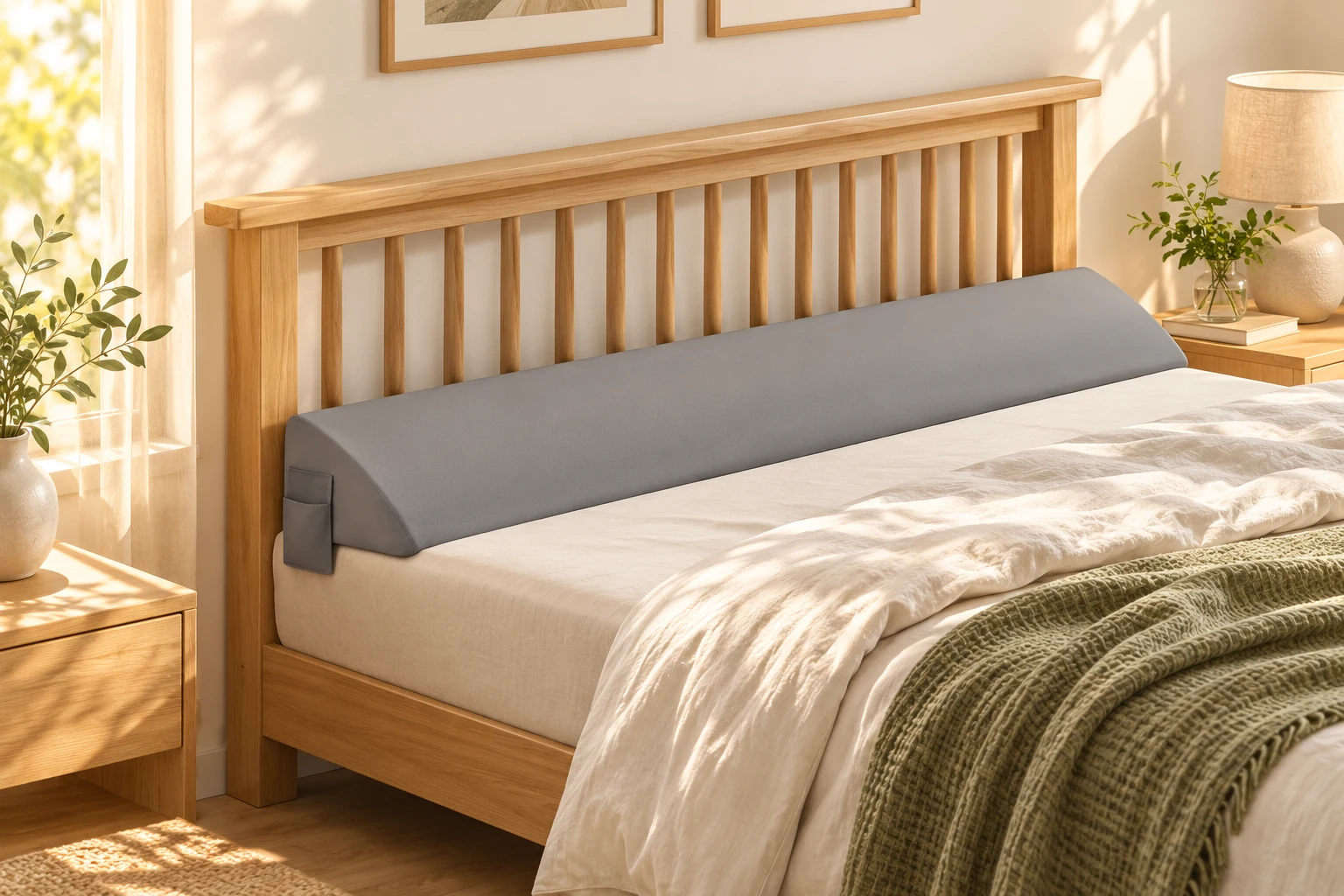 Product photograph of the long bed gap cushion